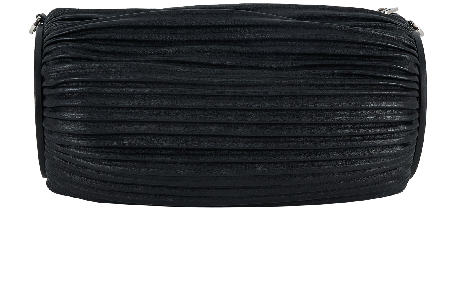 Bracelet Pouch Crossbody Bag, &pound;695, Handbags, Black, Leather, Back view